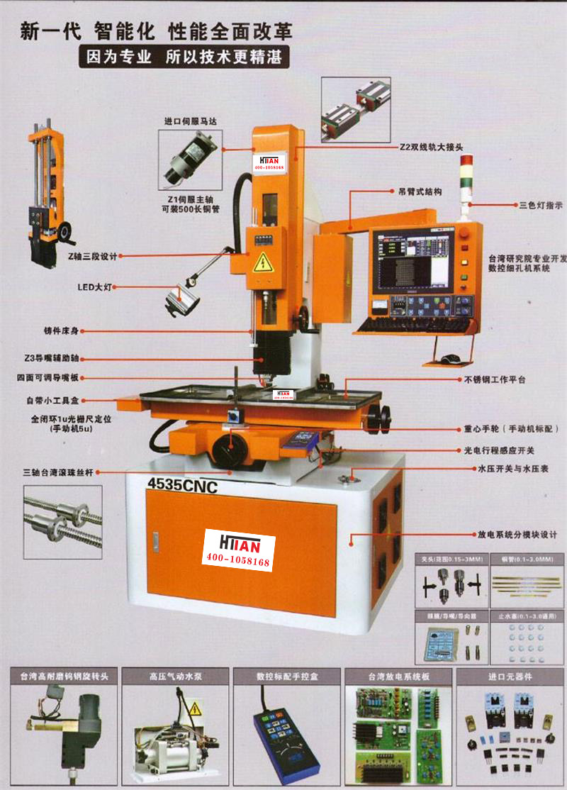 RX-4535CNC電火花穿孔機(圖2) RX-4535CNC電火花穿孔機(圖2)